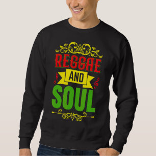 Sudadera Reggae Y Soul Reggae Style Para La Música De Regga