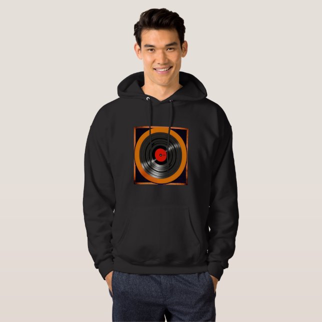 Sudadera Registro de vinilo (Anverso completo)