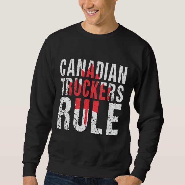 Sudadera Regla de camioneros de Canadá (Anverso)