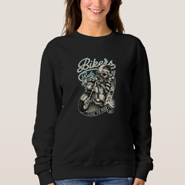 Sudadera Regla de los ciclistas (Anverso)