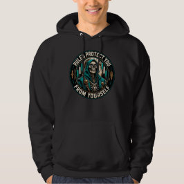 Sudadera Reglas te protegen de ti mismo