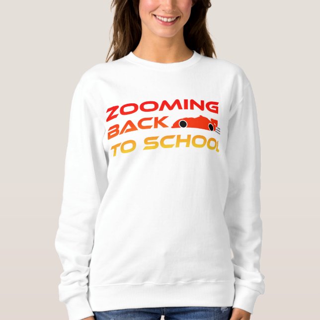 Sudadera Regresando a la Escuela con Todo (Anverso)
