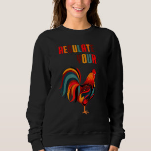 Sudadera Regula Tu Gallo Gallo Hombres Mujeres