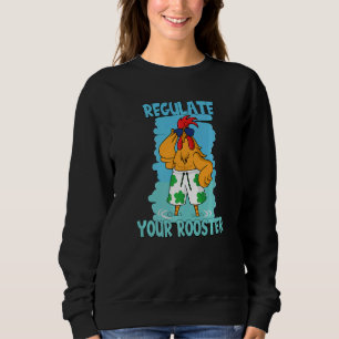 Sudadera Regula Tu Gallo Para Mujeres Feminista Verano Q