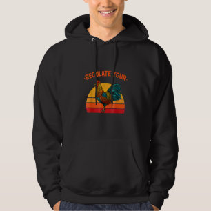 Sudadera Regula Tu Gallo Retro Vintage Pro Elección