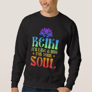 Sudadera Reiki - Es Como Un Abrazo Para Tu Alma Mano Sanado