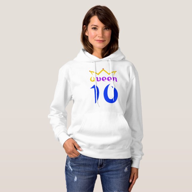 Sudadera Reina 10 (Anverso completo)