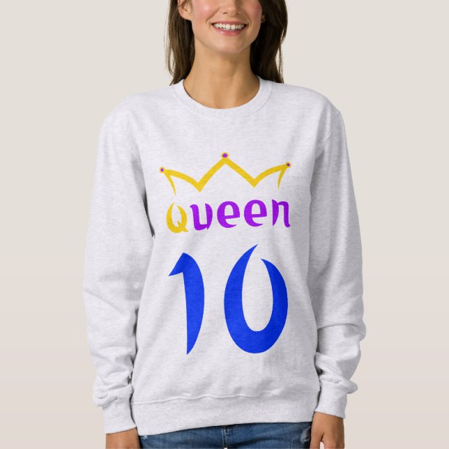 Sudadera Reina 10 (Anverso)