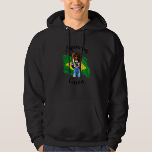 Sudadera Reina Acuario Afrobresileña Africana Zodia Femenin