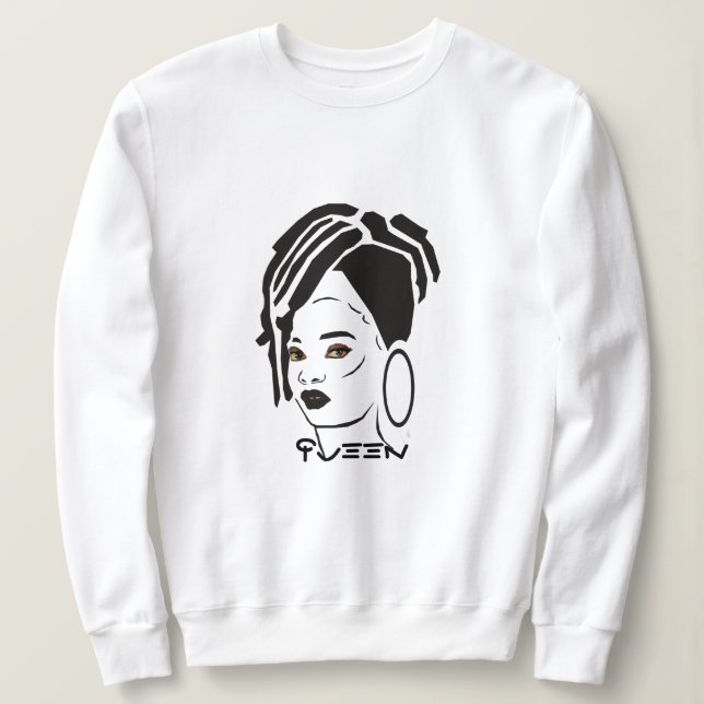 Sudadera reina africana de Guay (Anverso del diseño)