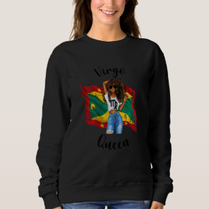 Sudadera Reina Afro de Grenada Virgo Mujeres Africanas de G