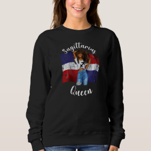 Sudadera Reina Afro Sagitario Femenina De La República Domi