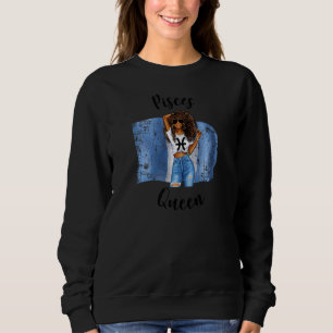 Sudadera Reina Afroguatemalteca Piscis Femenina Reina Afric
