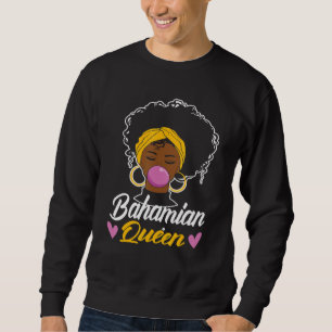 Sudadera Reina bahameña Bandera Orgullo País Hogar