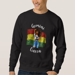 Sudadera Reina Boliviana de Géminis Vibraciones Barbados Zo