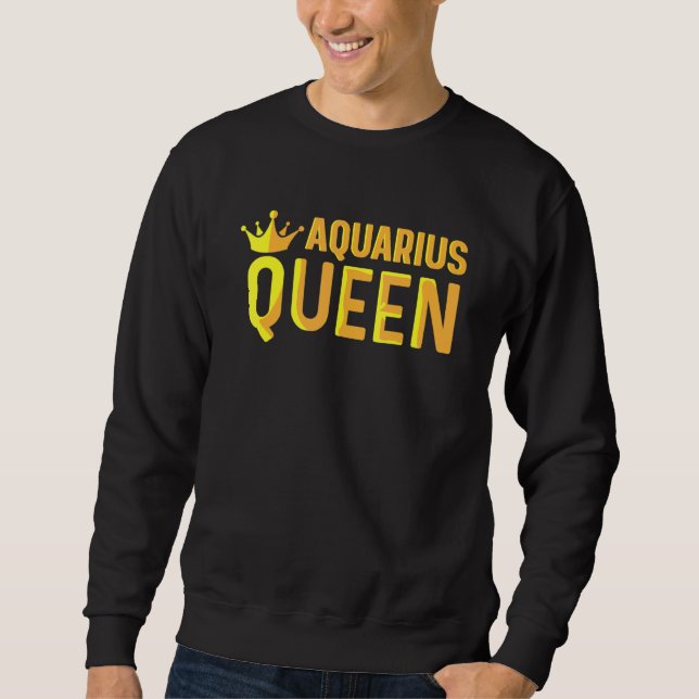 Sudadera Reina de Acuario Liberada (Anverso)
