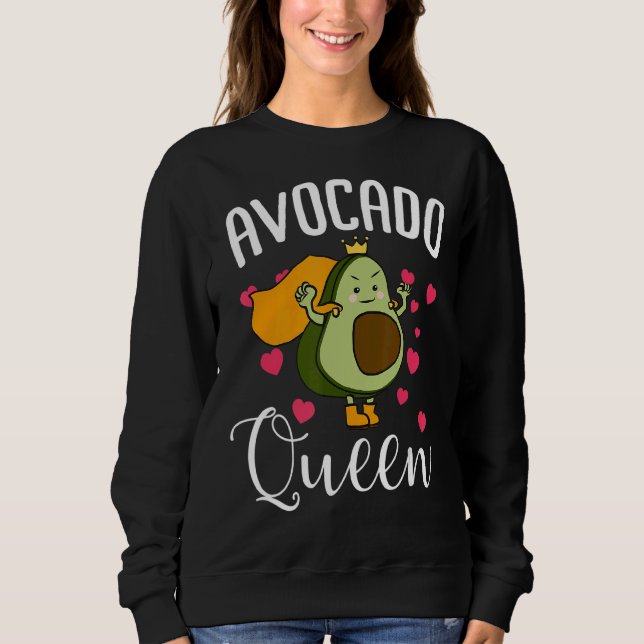 Sudadera Reina de aguacate (Anverso)