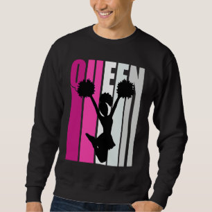 Sudadera Reina de animadoras rosa Equipo de animadoras colo