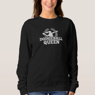 Sudadera Reina de béisbol para el Deporte de Dodgeball