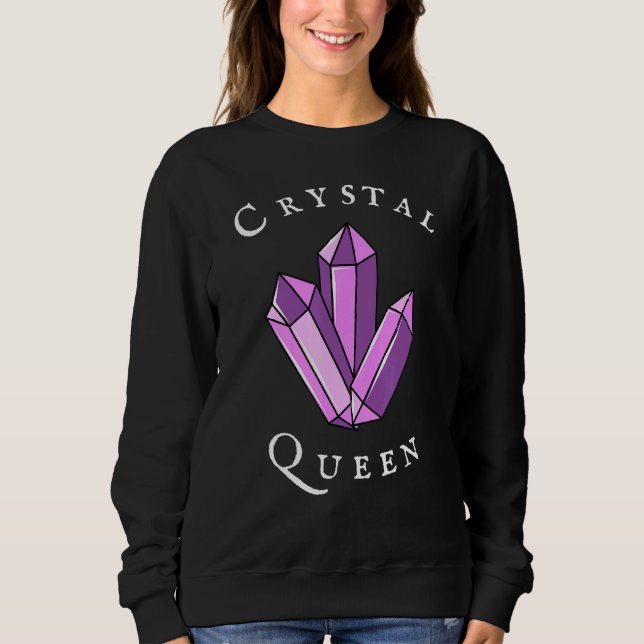 Sudadera Reina de Cristal (Anverso)