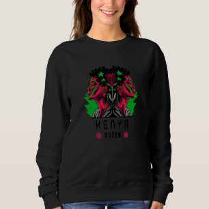 Sudadera Reina de Kenia Reggae de África Oriental Rastafar