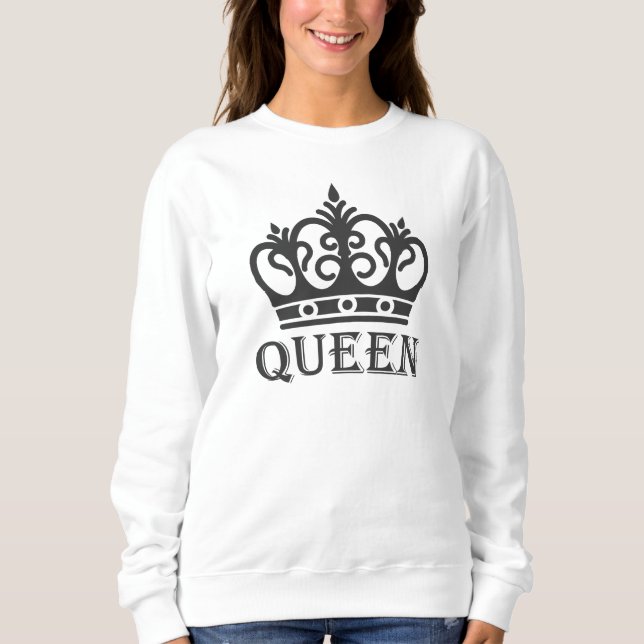 Sudadera Reina de la corona (Anverso)