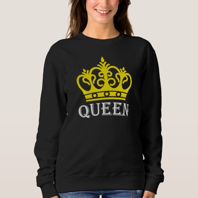 Sudadera Reina de la corona (Anverso)