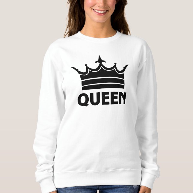 Sudadera Reina de la corona (Anverso)