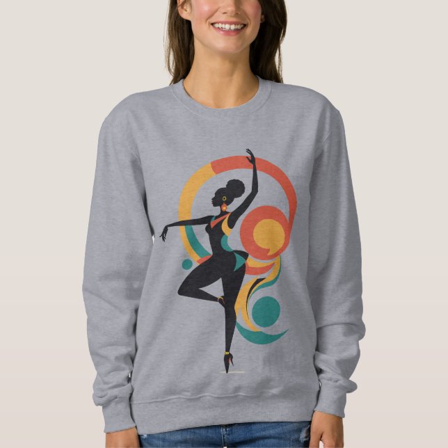 Sudadera reina de la danza (Anverso)