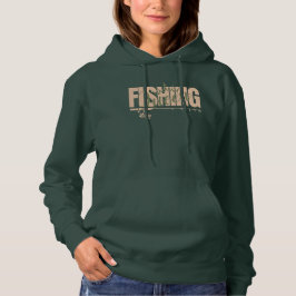 Sudadera Reina de la pesca | rosa militar