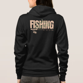 Sudadera Reina de la pesca | rosa militar