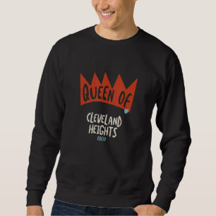 Sudadera Reina de las mujeres de Cleveland Heights Ohio OH