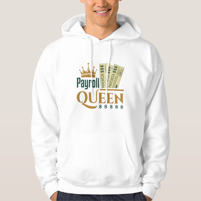Sudadera Reina de nóminas (Anverso)