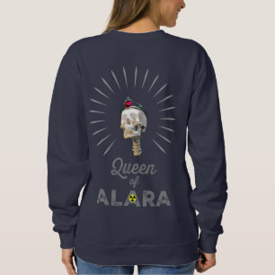 Sudadera Reina de tecnólogo de radiología ALARA