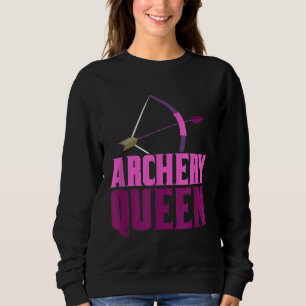 Sudadera Reina de Tiro Arquería Cazador Arco Flecha Cazador