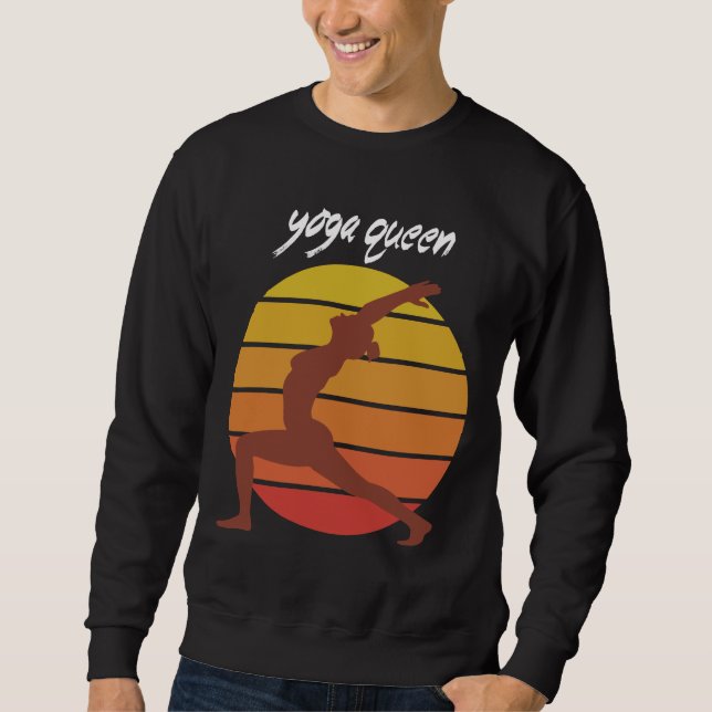 Sudadera Reina de yoga 71 (Anverso)