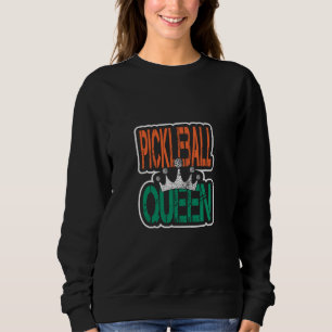Sudadera Reina del baloncesto - Elegancia del tribunal de r