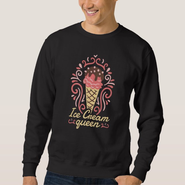 Sudadera Reina del Crema de Hielo (Anverso)