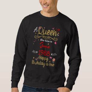 Sudadera Reina del cumpleaños de junio desde Chica de junio