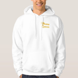 Sudadera Reina del Drama - Diseño de Corona y Máscara de Te