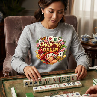Sudadera Reina del Mahjong