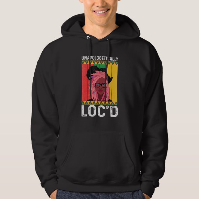 Sudadera Reina del Mes de la Historia Negra sin disculparse (Anverso)