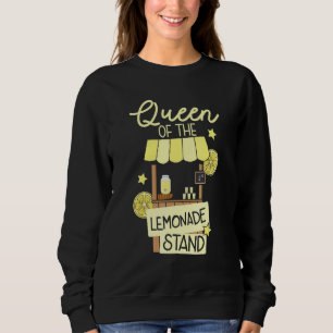 Sudadera Reina Del Negocio De Limonada De Limón Fruta