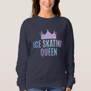 Sudadera Reina del patinaje sobre hielo - Amantes del patin