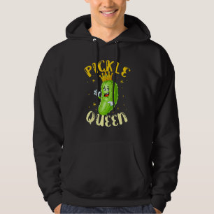 Sudadera Reina del Pepino Vegano Pepino Verdura