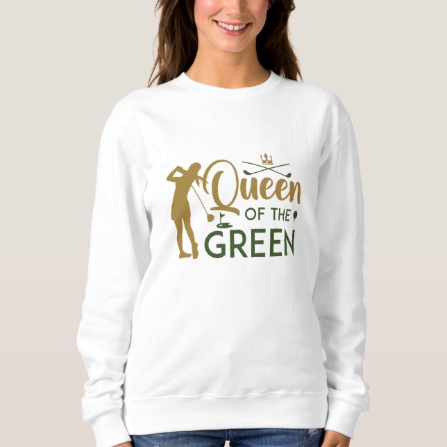 Sudadera Reina Del Verde (Anverso)