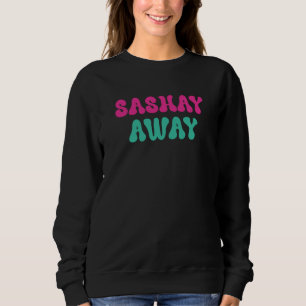 Sudadera Reina Drag Retro Aléjate