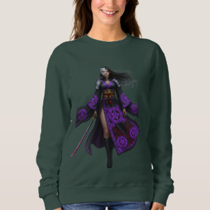 Sudadera Reina guerrera maldecida   Anime Fantasy Sweatshir