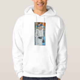Sudadera Reina Isabel en la estación de Paddington
