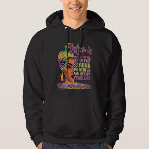 Sudadera Reina Madre Negra Melanina Afro Mama Africana Madr